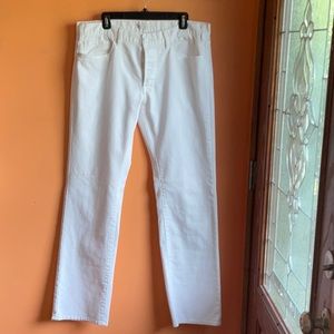 NWOT GENETIC DENIM White Denim Jeans sz 36